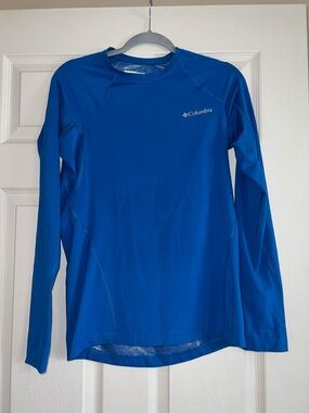 Columbia Long Sleeve Performance Shirt - Blue